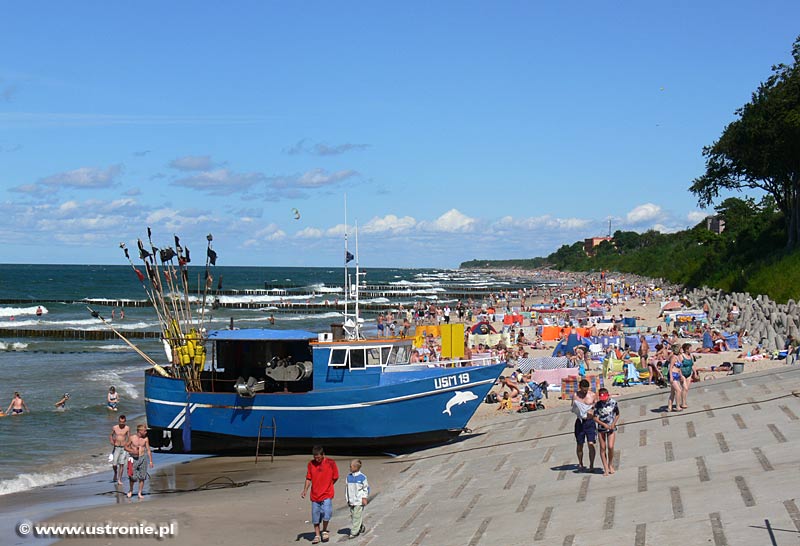Ustronie Morskie plaża